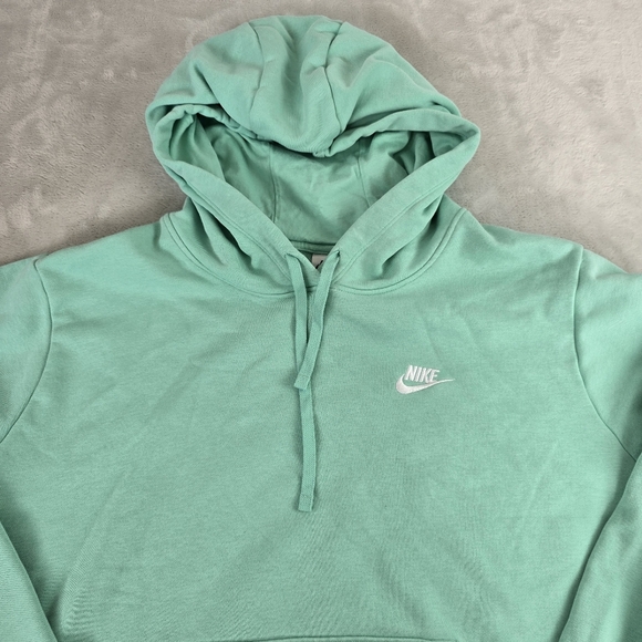 Nike Pullover Hoodie Lime Green Woemns Sz 2XL - Picture 2 of 6